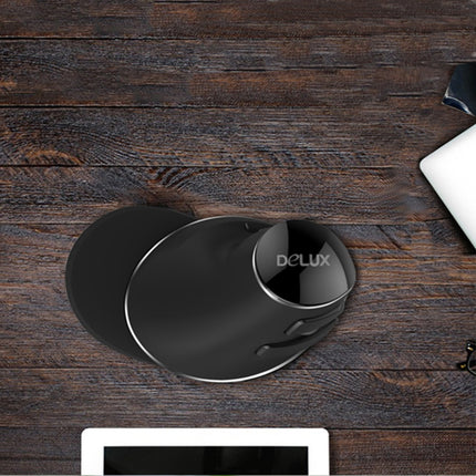 DELUX M618 Plus 2.4G 1600DPI Wireless Portable Vertical Ergonomic Mouse-garmade.com