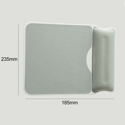 MONTIAN MF-03 Square Slow Rebound Memory Cotton Bracer Hard Bottom Mouse Pad(Sky Blue)-garmade.com