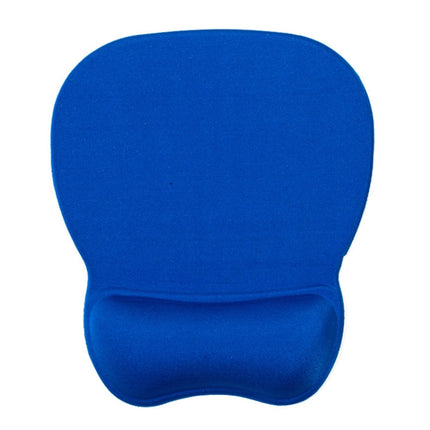 MONTIAN MF-01 Oval Slow Rebound Memory Cotton Soft Bracer Mouse Pad(Blue)-garmade.com