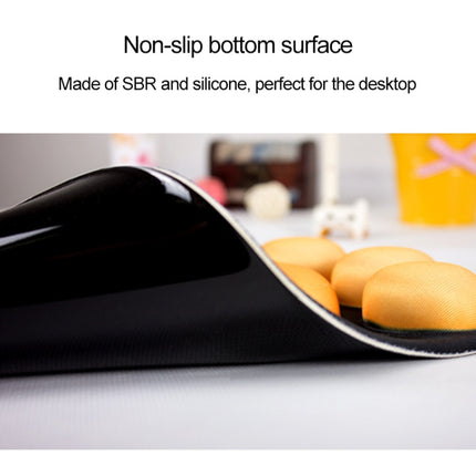 MONTIAN Cat Claw Shape Slow Soft Bracer Non-slip Silicone Mouse Pad (Pink)-garmade.com