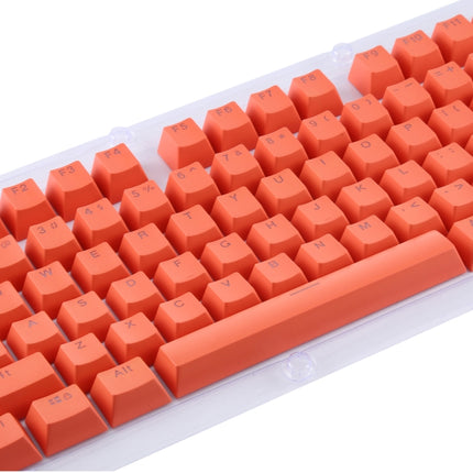 ABS Translucent Keycaps, OEM Highly Mechanical Keyboard, Universal Game Keyboard (Orange)-garmade.com