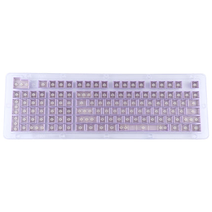 ABS Translucent Keycaps, OEM Highly Mechanical Keyboard, Universal Game Keyboard (Purple)-garmade.com