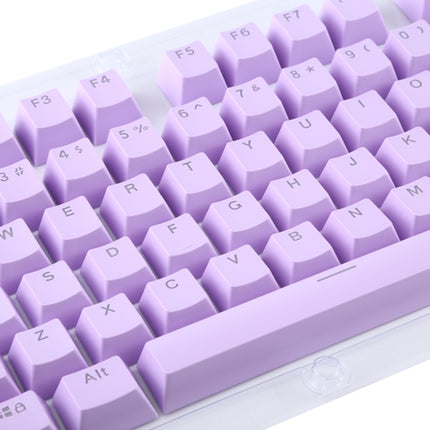ABS Translucent Keycaps, OEM Highly Mechanical Keyboard, Universal Game Keyboard (Purple)-garmade.com