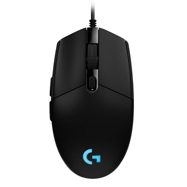 Logitech G102 6-keys RGB Glowing 6000DPI Five-speed Adjustable Wired Optical Gaming Mouse, Length: 2m (Black)-garmade.com