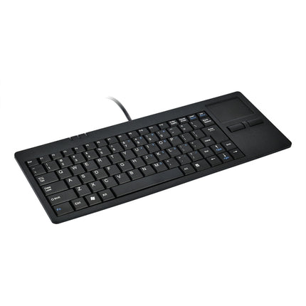 MC-818 82 Keys Touch-pad Ultra-thin Wired Computer Keyboard-garmade.com
