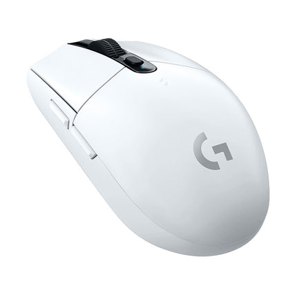 Logitech G304 LIGHTSPEED 12000 DPI 6 Programmable Buttons HERO Sensor Wireless Gaming Mouse (White)-garmade.com