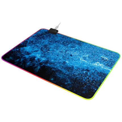 Computer Blue Illuminated Mouse Pad, Size: 90 x 30 x 0.4cm-garmade.com