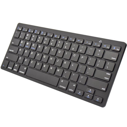K09 Ultrathin 78 Keys Bluetooth 3.0 Wireless Keyboard (Black)-garmade.com