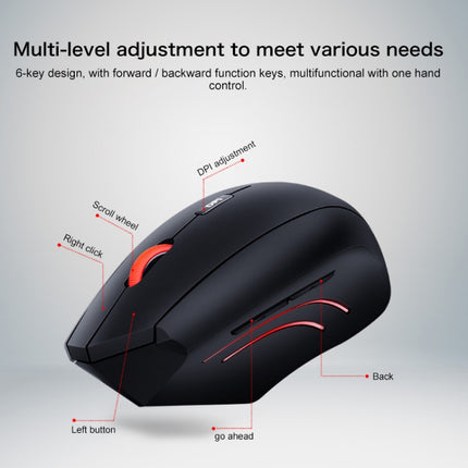 Lenovo thinkplus Ergonomics Design Wireless Mouse (Black)-garmade.com