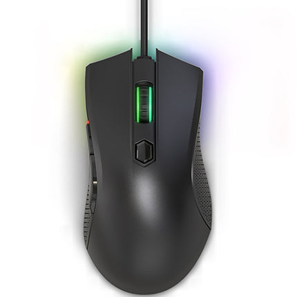 Lenovo HEADSHOT Gaming Engine Game Wired Mouse (Black)-garmade.com