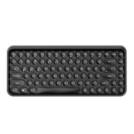 Ajazz 308I Tablet Mobile Phone Computer Household Office Wireless Keyboard(Black)-garmade.com