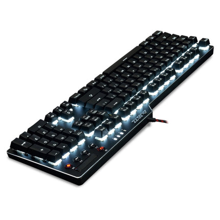 Ajazz AK35I Multimedia Knob Gaming Backlight Alloy Machinery Keyboard (Black Axis)-garmade.com