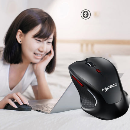 HXSJ T21 2.4GHz Bluetooth 3.0 6-keys Wireless 2400DPI Four-speed Adjustable Optical Gaming Mouse-garmade.com