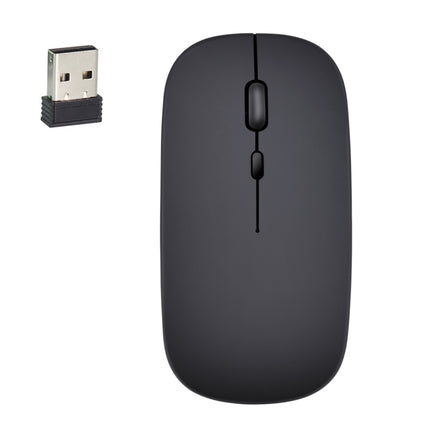 HXSJ M80 2.4GHz Wireless 1600DPI Three-speed Adjustable Optical Mute Mouse (Black)-garmade.com