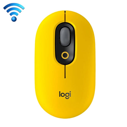 Logitech Portable Office Wireless Mouse (Yellow)-garmade.com