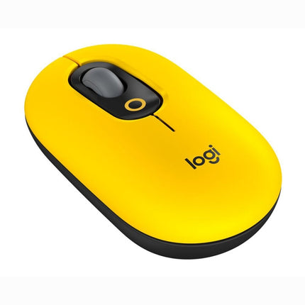 Logitech Portable Office Wireless Mouse (Yellow)-garmade.com