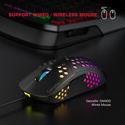 GameSir VX2 AimSiwtch One-handed Wireless Gaming Keyboard & Mouse Kit(Black)-garmade.com