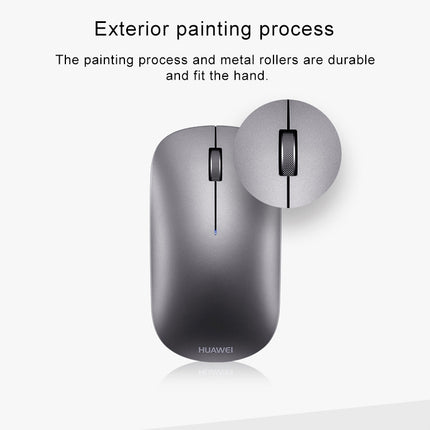 Huawei Notebook PC Wireless Bluetooth Mouse(Silver)-garmade.com