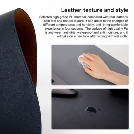Original Xiaomi Large Mouse Mat Non-Slip Waterproof Desk Pad (Black)-garmade.com