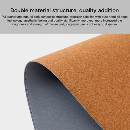 Original Xiaomi Large Mouse Mat Non-Slip Waterproof Desk Pad (Grey)-garmade.com