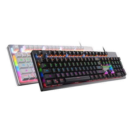 YINDIAO ZK-3 USB Mechanical Gaming Wired Keyboard, Black Shaft (Black)-garmade.com
