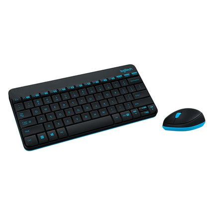 Logitech MK245 Nano Wireless Keyboard Mouse Set (Black)-garmade.com