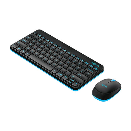 Logitech MK245 Nano Wireless Keyboard Mouse Set (Black)-garmade.com