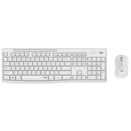 Logitech MK295 USB Wireless Silence Keyboard Mouse Set (White)-garmade.com