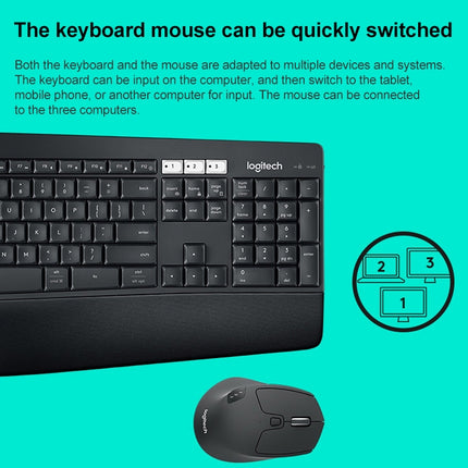 Logitech MK850 Wireless Bluetooth Keyboard Mouse Set-garmade.com