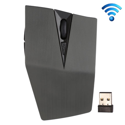 2.4GHz USB Receiver Adjustable 1200 DPI Wireless Optical Mouse for Computer PC Laptop (Grey)-garmade.com