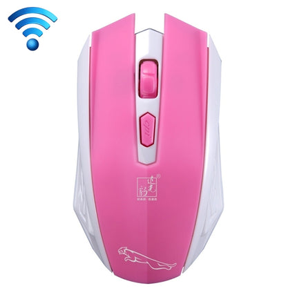 ZGB 101A 2.4G Laptop Wireless USB Mouse(Pink)-garmade.com