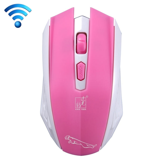 ZGB 101A 2.4G Laptop Wireless USB Mouse(Pink)-garmade.com