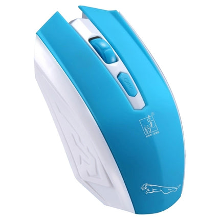 ZGB 101A 2.4G Laptop Wireless USB Mouse(Blue)-garmade.com