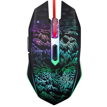 ZGB T9 USB Wired Gaming Backlight Gaming Mouse-garmade.com
