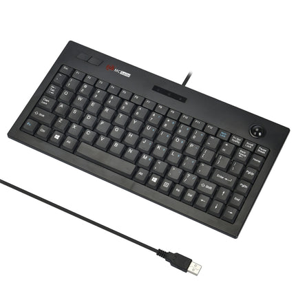 MC Saite MC-9712 Wired 88 Keys Multimedia Computer Keyboard with Trackball for Windows-garmade.com