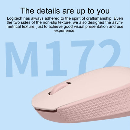 Logitech M172 1000DPI 2.4GHz Wireless Mouse (Blue)-garmade.com
