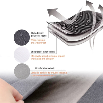 POFOKO A200 13.3 inch Laptop Waterproof Polyester Inner Package Bag(Black)-garmade.com