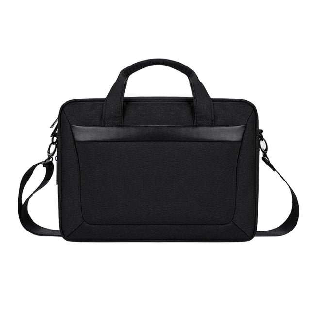 DJ06 Oxford Cloth Waterproof Wear-resistant Portable Expandable Laptop Bag (Black)-garmade.com