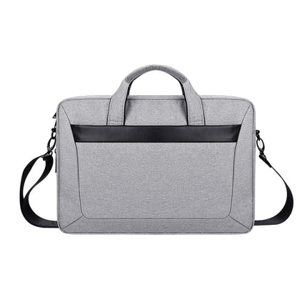 DJ06 Oxford Cloth Waterproof Wear-resistant Portable Expandable Laptop Bag (Grey)-garmade.com