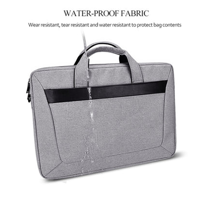 DJ06 Oxford Cloth Waterproof Wear-resistant Portable Expandable Laptop Bag (Grey)-garmade.com