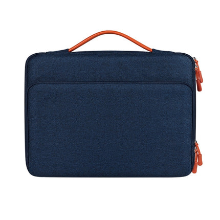 ND03S 14.1-15.4 inch Business Casual Laptop Bag(Navy Blue)-garmade.com