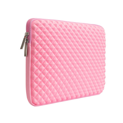 Diamond Texture Laptop Liner Bag, Size: 12-13 inch(Pink)-garmade.com