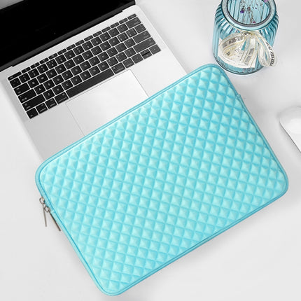 Diamond Texture Laptop Liner Bag, Size: 12-13 inch(Mint Green)-garmade.com