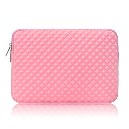 Diamond Texture Laptop Liner Bag, Size: 13.3 inch (Pink)-garmade.com