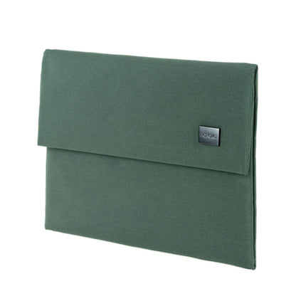 POFOKO E200 Series Polyester Waterproof Laptop Sleeve Bag for 13 inch Laptops (Green)-garmade.com