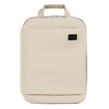 POFOKO E540 Series Polyester Waterproof Laptop Handbag for 13 inch Laptops (Beige)-garmade.com