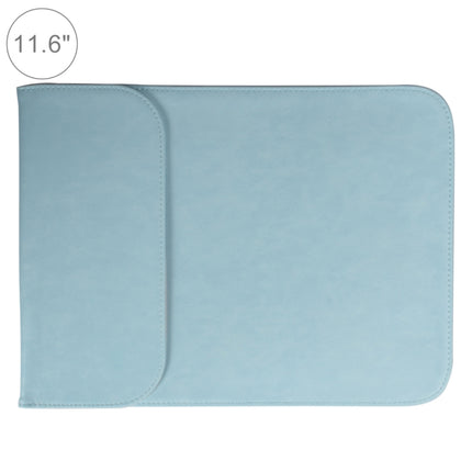 11.6 inch PU + Nylon Laptop Bag Case Sleeve Notebook Carry Bag (Blue)-garmade.com