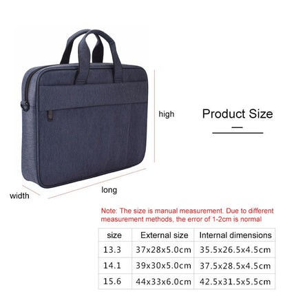 DJ03 Waterproof Anti-scratch Anti-theft One-shoulder Handbag (Navy Blue)-garmade.com