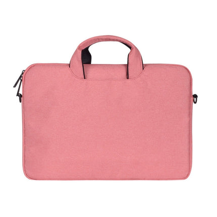 ST01S Waterproof Oxford Cloth Hidden Portable Strap One-shoulder Handbag for 13.3 inch Laptops(Pink)-garmade.com