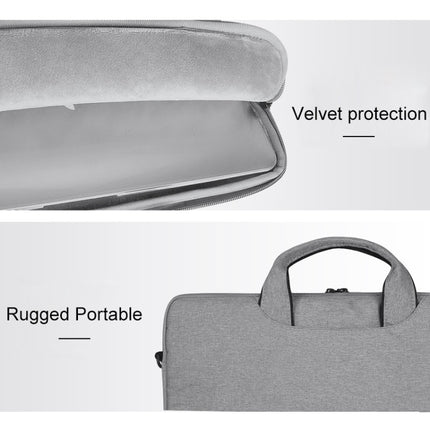 ST01S Waterproof Oxford Cloth Hidden Portable Strap One-shoulder Handbag for 13.3 inch Laptops(Pink)-garmade.com